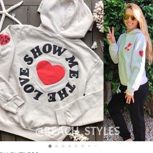 TALENTLESS SHOW ME THE LOVE HOODIE